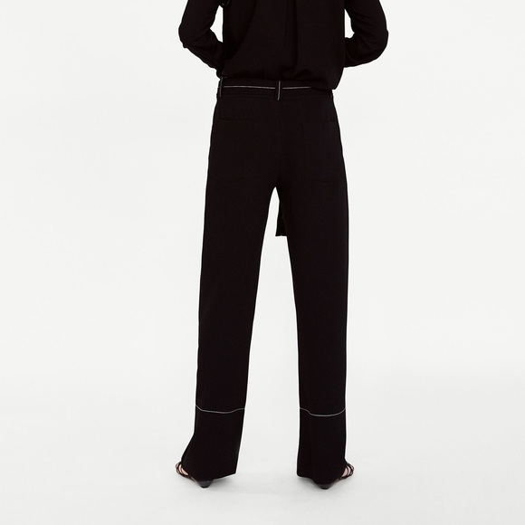 NWOT: ZARA Trousers; size S. - Picture 3 of 8